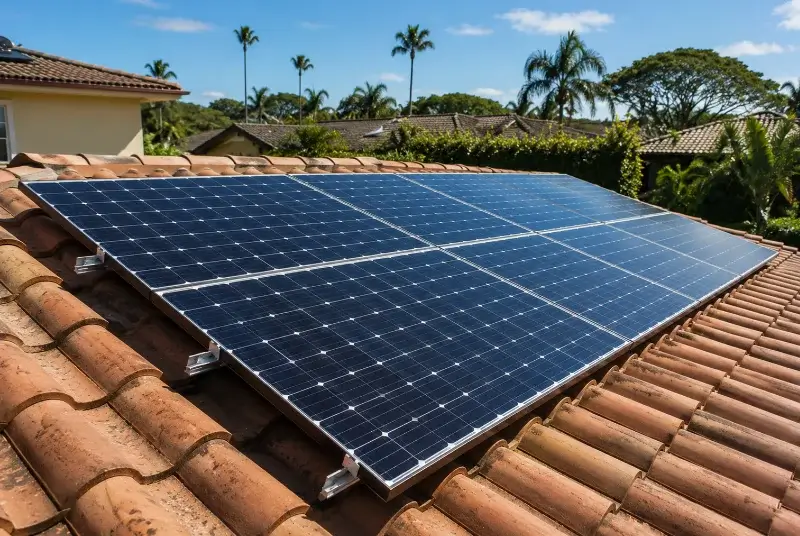 Installation de panneaux solaires à Brizambourg